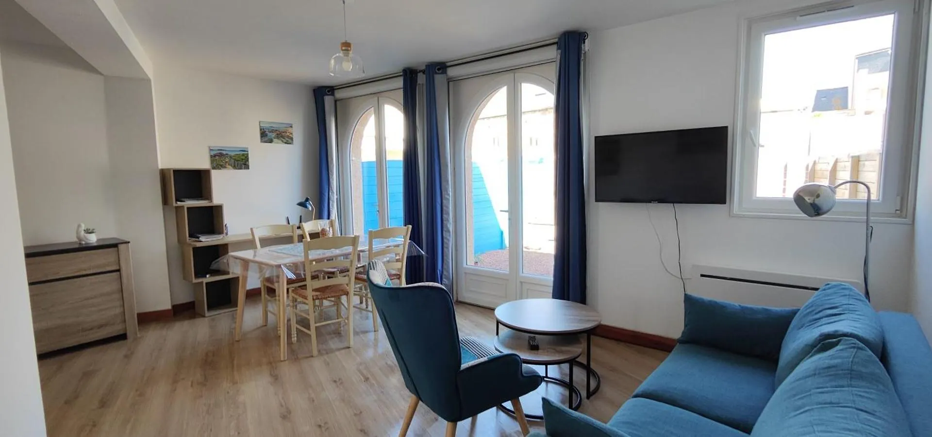 Beau T2 Tregastel Avec Jardin, Proche Plages Et Commerces